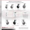 Service Caster 6 Inch Glass Filled Nylon Caster Set with Roller Bearings and Swivel Locks SCC SCC-35S620-GFNR-BSL-4 - alternate 2